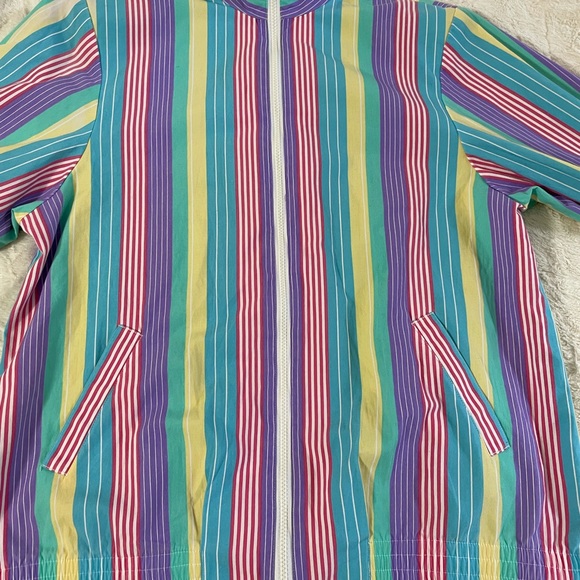 Retro Vintage Striped Jacket - Picture 2 of 3
